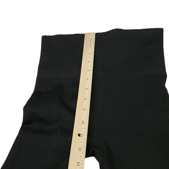 Spanx Look At Me Now Leggings Womens XL Black Stretch‎ Shaping - Picture 7 of 8